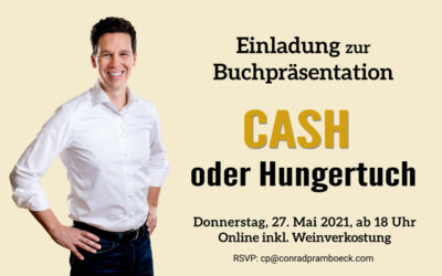 Einladung zur Buchpräsentation „Cash oder Hungertuch“