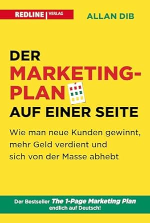 Der Marketingplan auf einer Seite